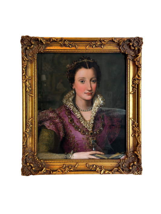 Framed Portrait of a Lady Giclee Print