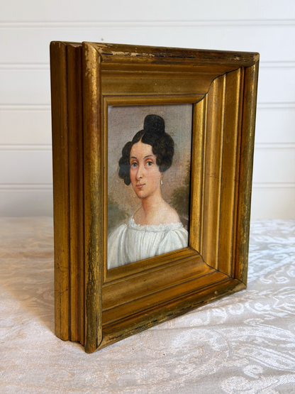 Framed Portrait of a Woman Print