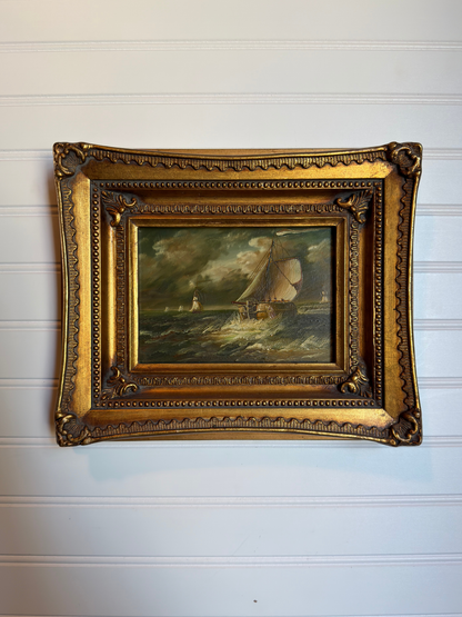 Ship Oil Painting #1