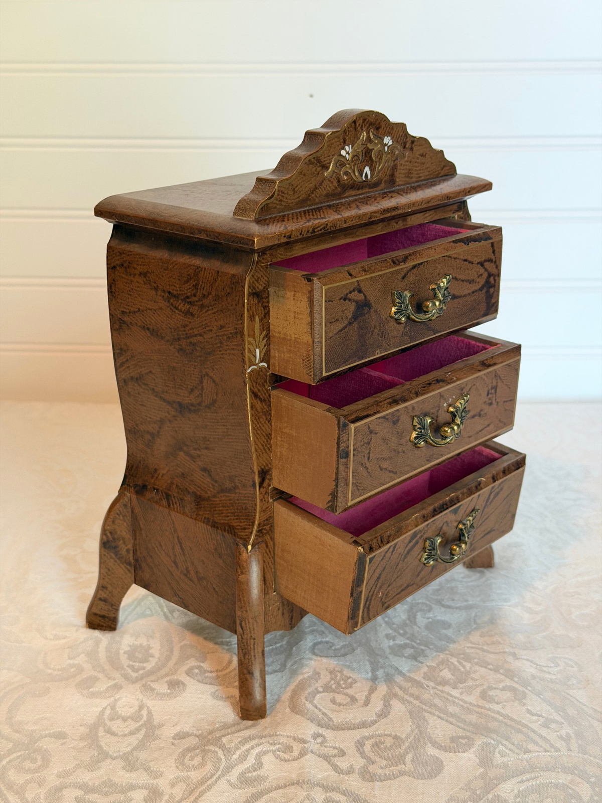 French Style Dresser Jewelry Box