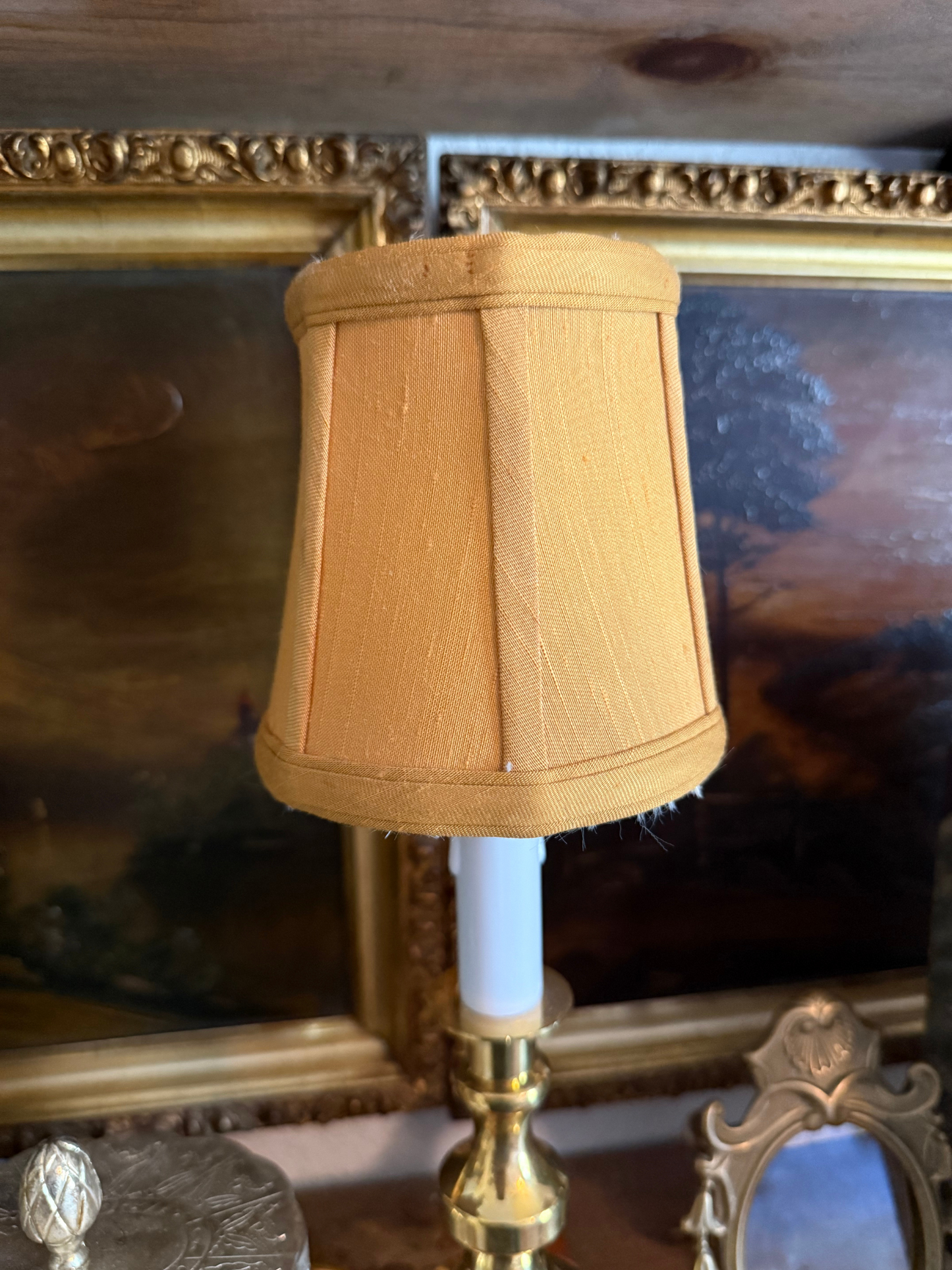 Brass Lamp (With Shade)