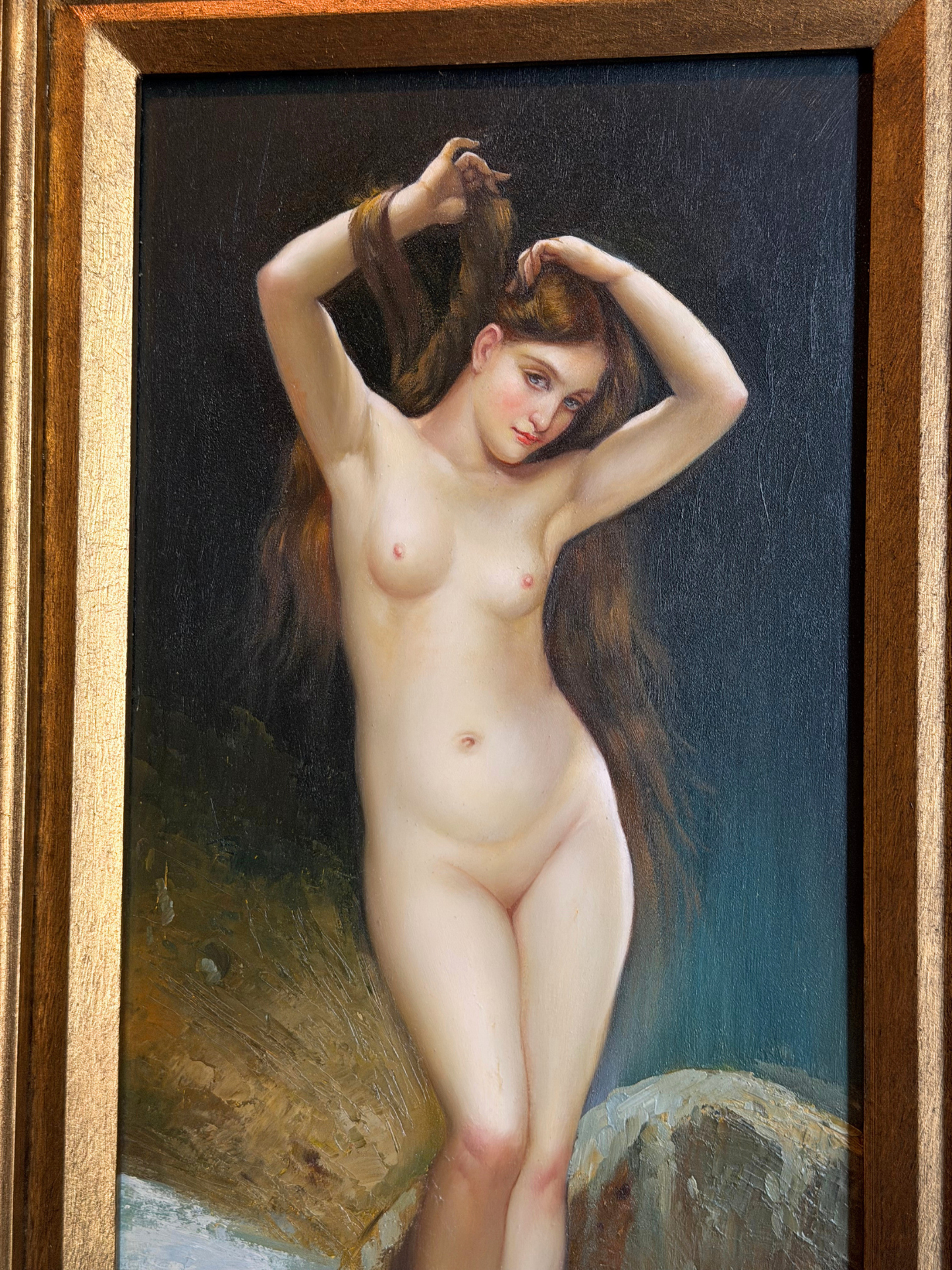 Nude Portrait Painting