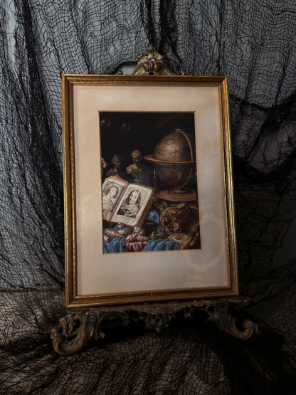 Framed Vanitas Still Life Giclee Print