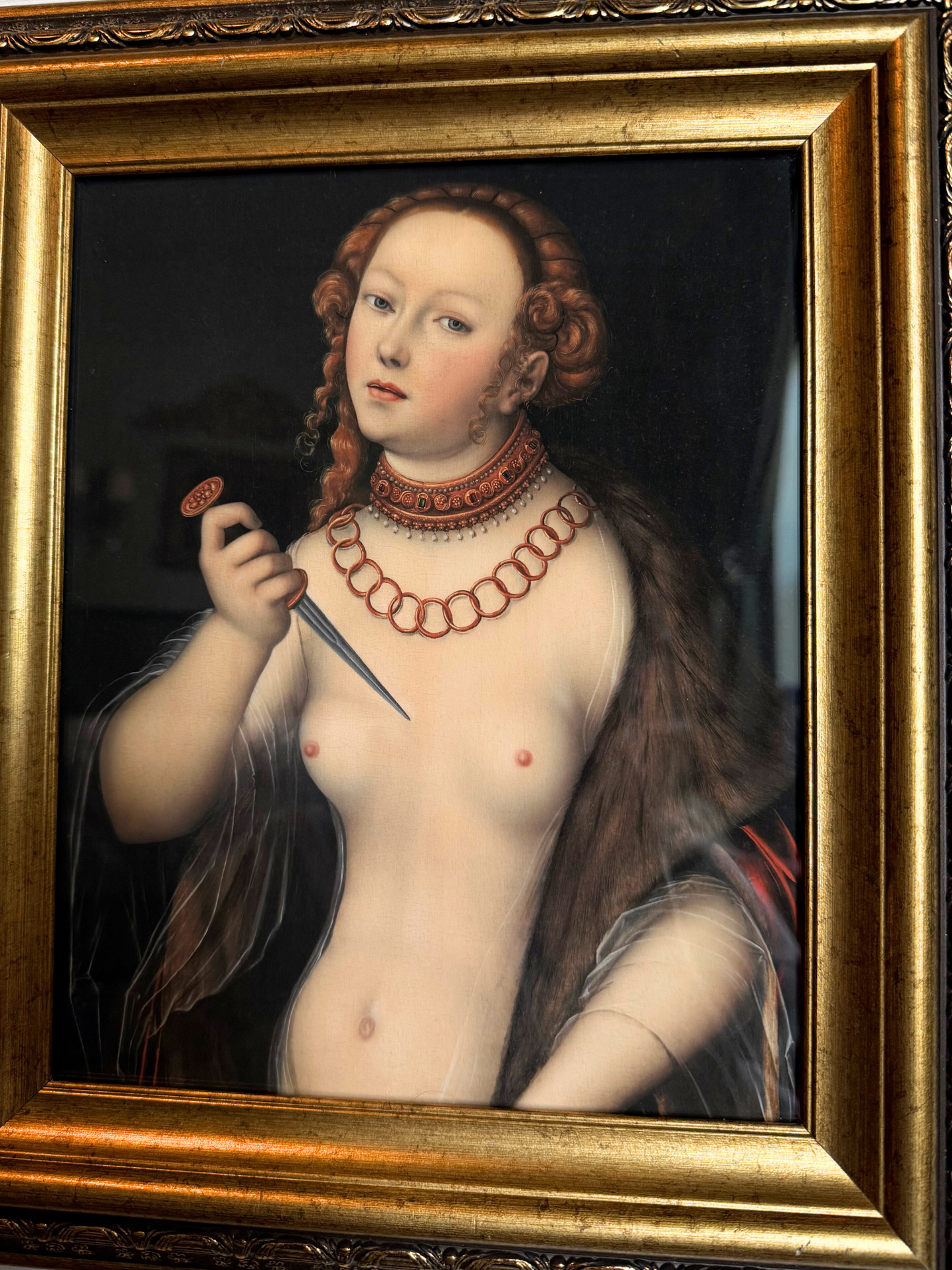 Lucretia Framed Giclee Print