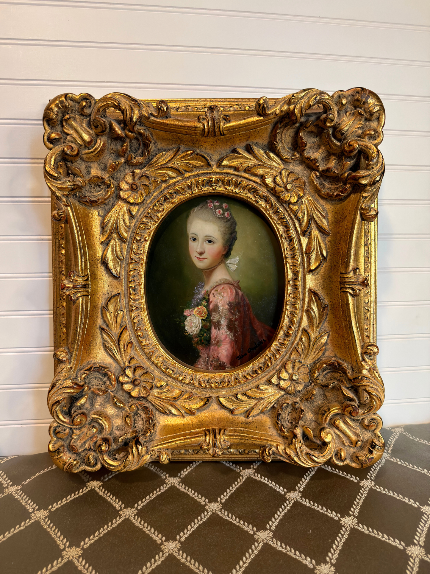 Portrait of a Lady Reproduction Painting (Reserved)