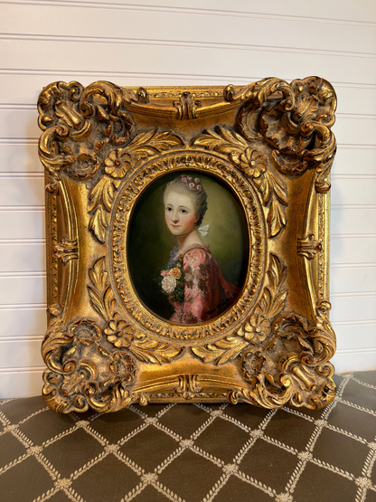 Portrait of a Lady Reproduction Painting (Reserved)