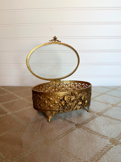 Ormolu Jewelry Casket