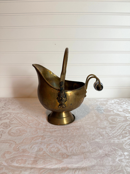 Brass Scuttle Bucket