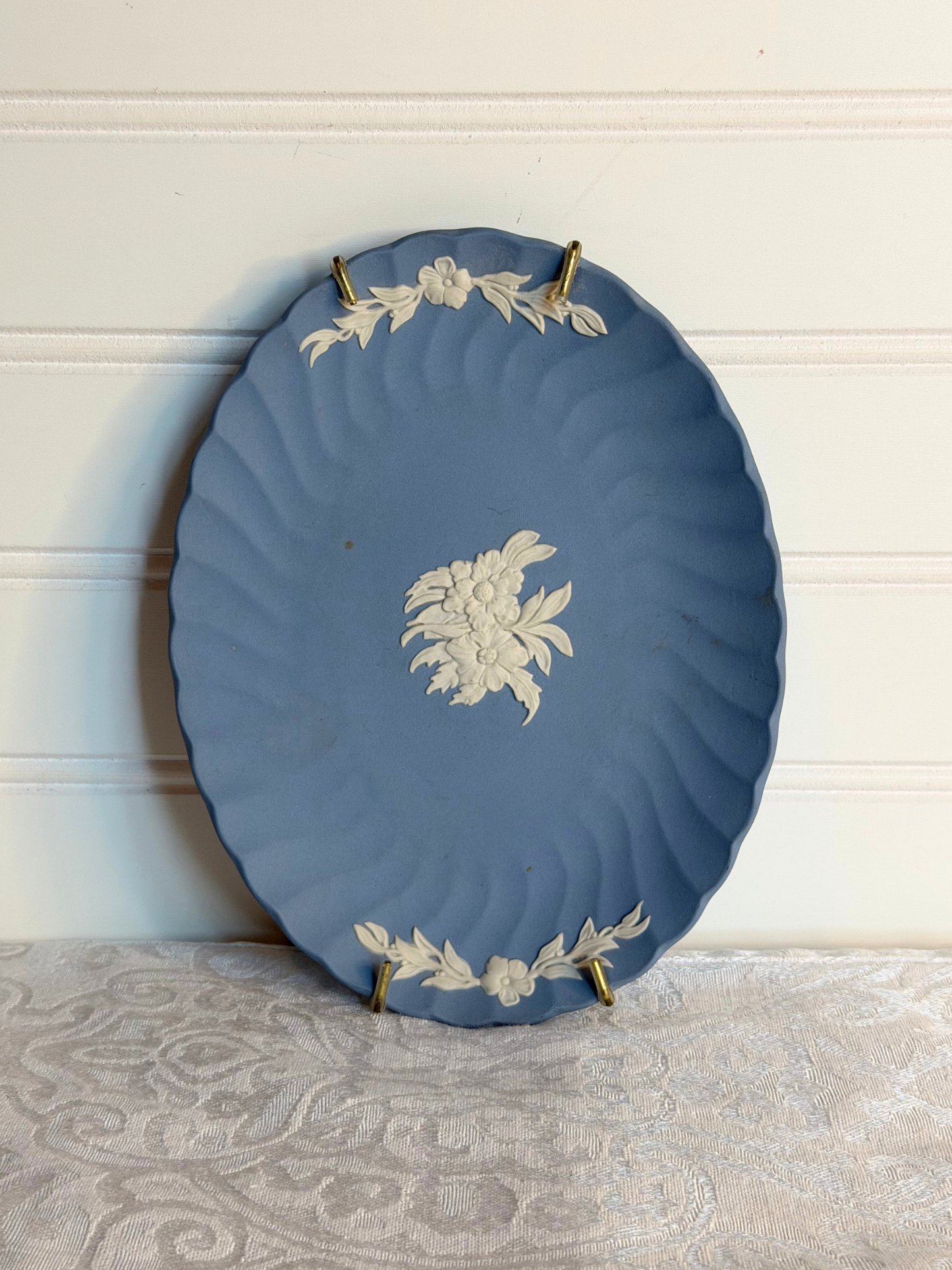 Floral Wedgwood Plate/Trinket Dish