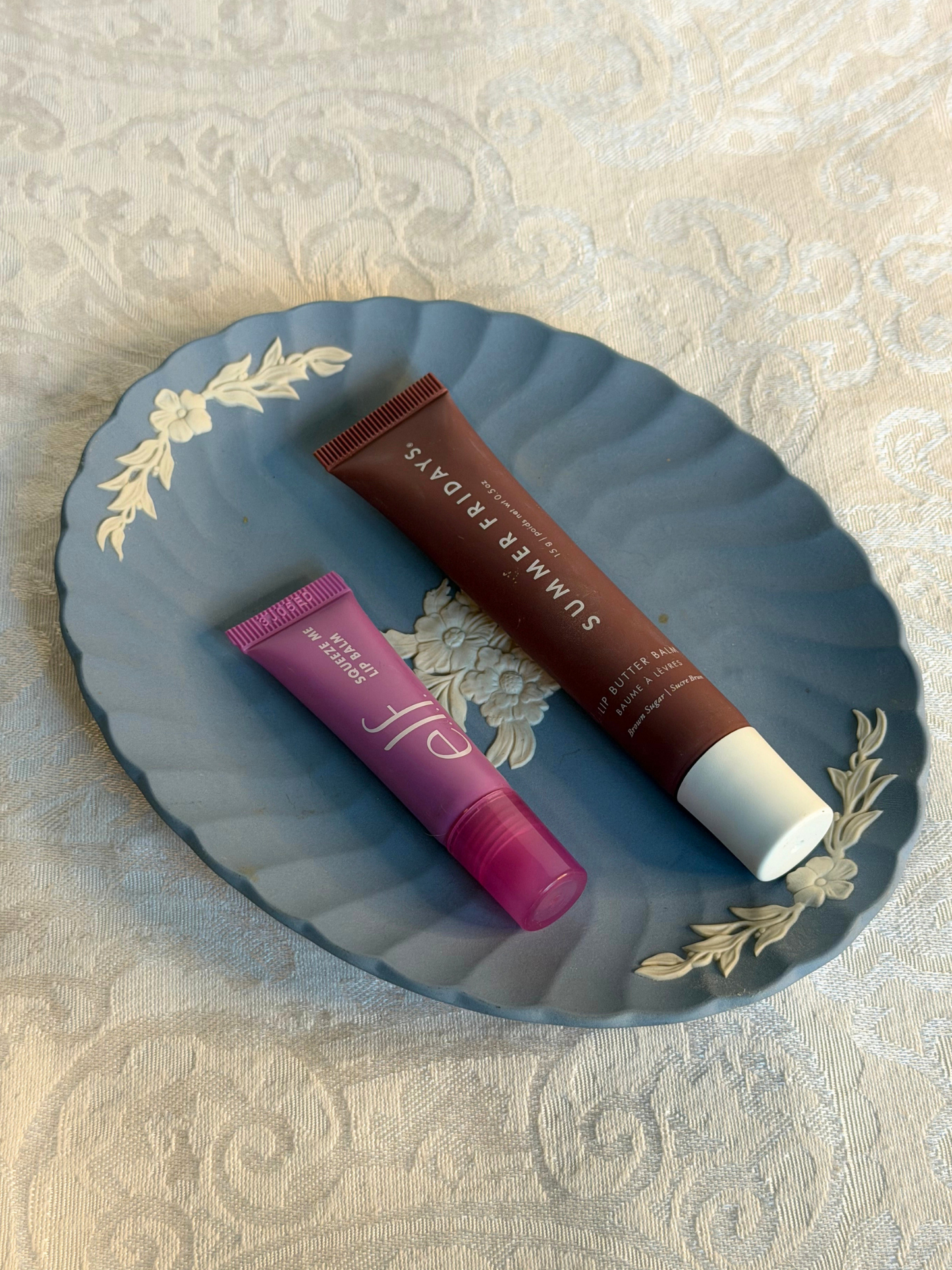 Floral Wedgwood Plate/Trinket Dish