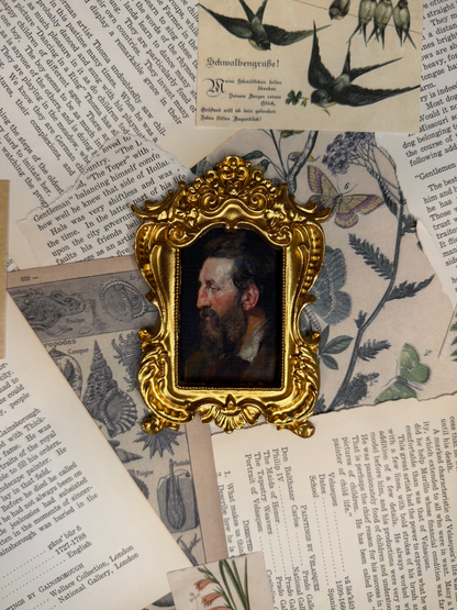 Small Man Portrait Magnet