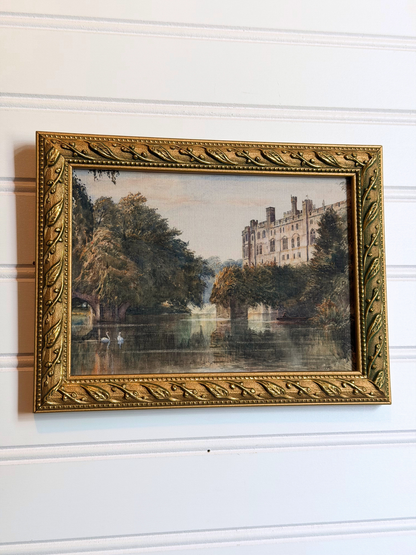 Framed Warwick Castle Print