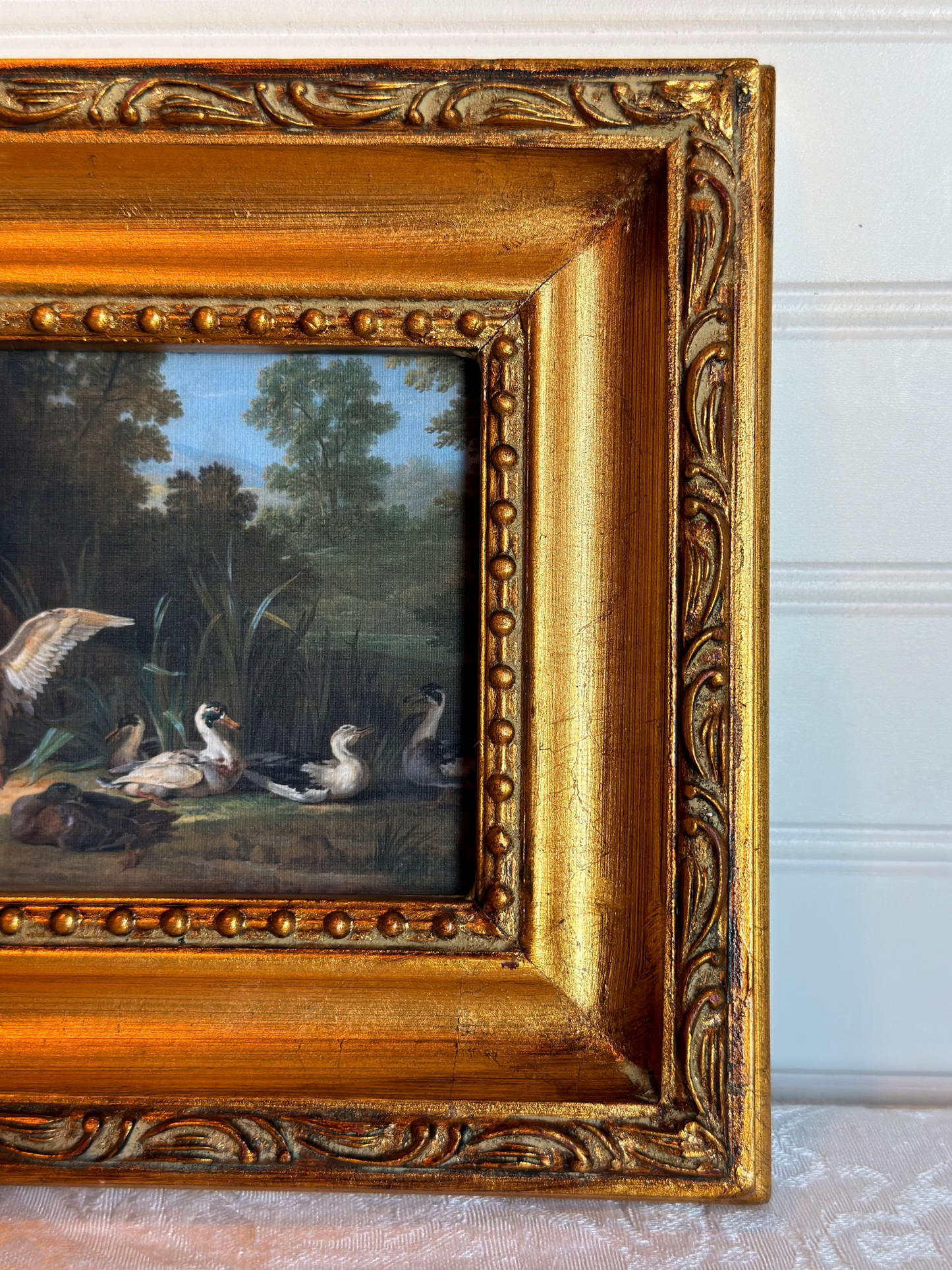 Framed Resting Ducks Print