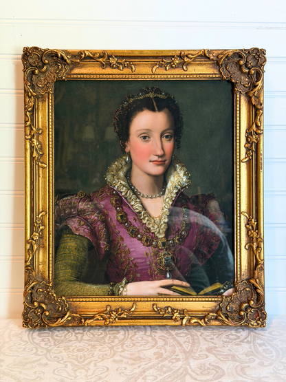 Framed Portrait of a Lady Giclee Print