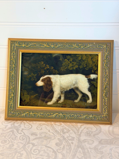 Framed Spaniel Giclee Print