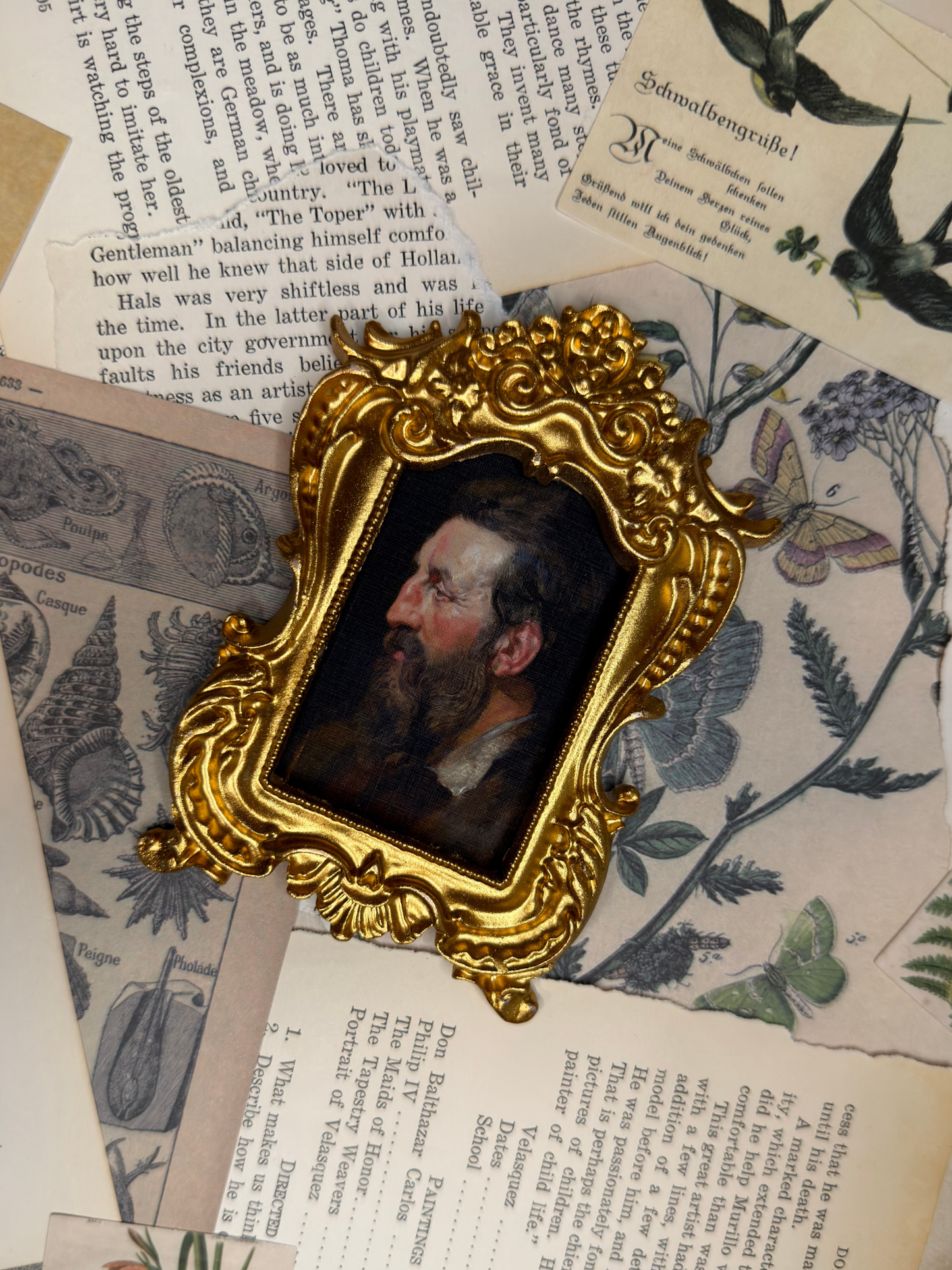 Small Man Portrait Magnet