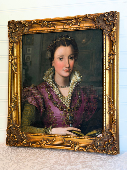 Framed Portrait of a Lady Giclee Print