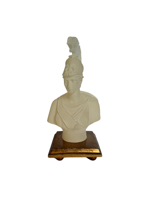 Athena Frosted Lucite Bust