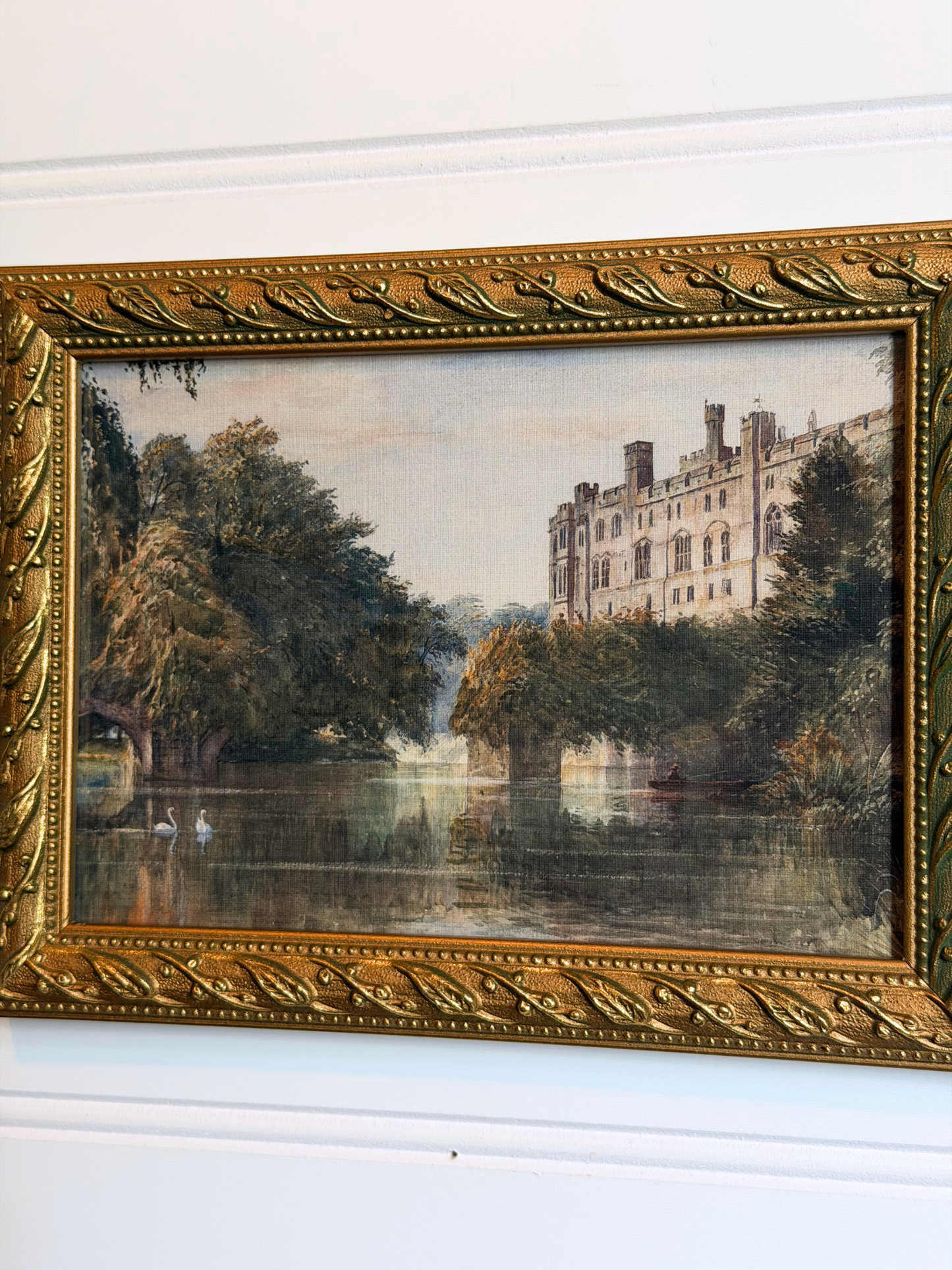 Framed Warwick Castle Print