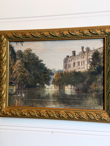 Framed Warwick Castle Print