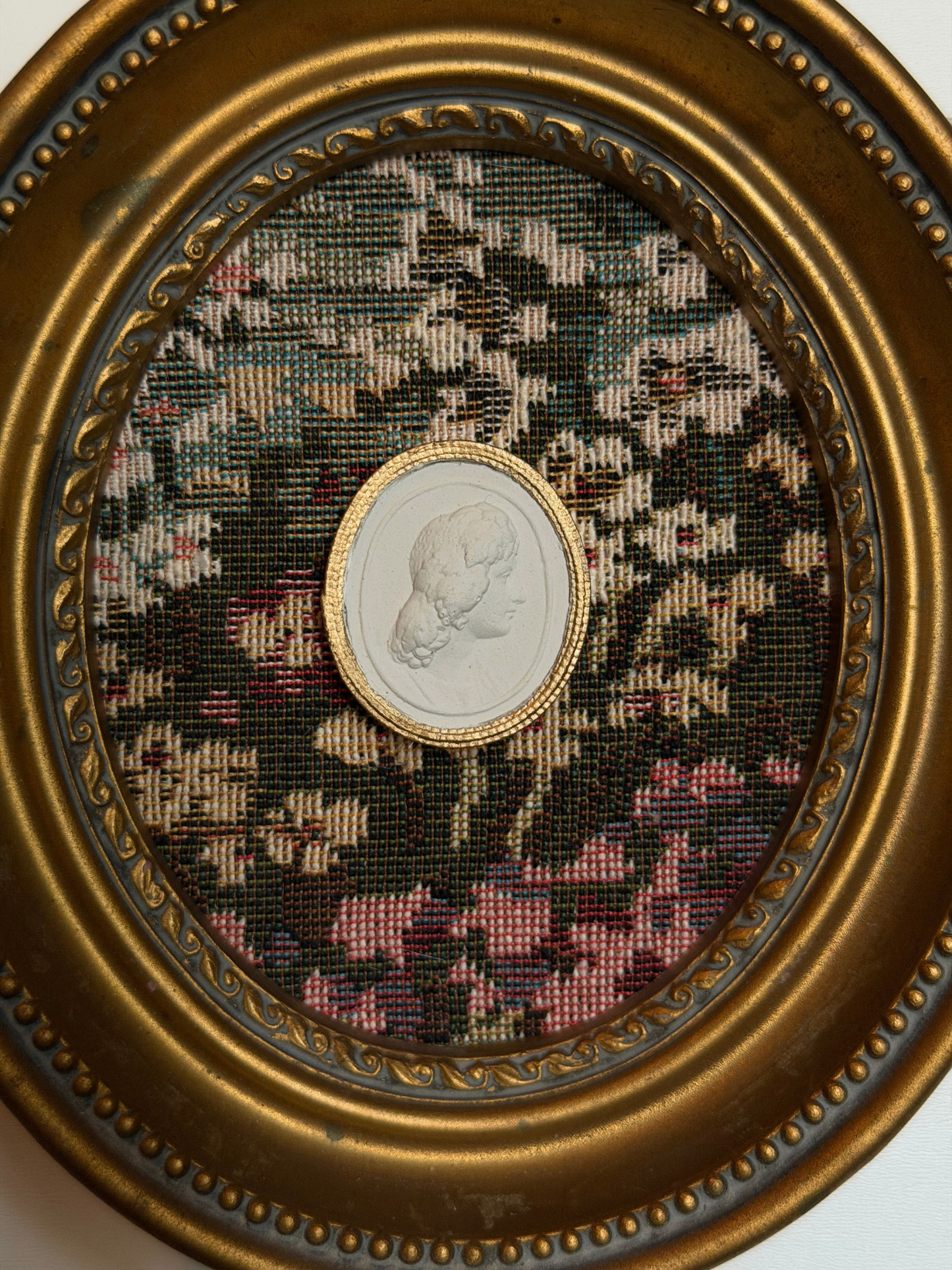 Framed Goddess Melpomene Intaglio