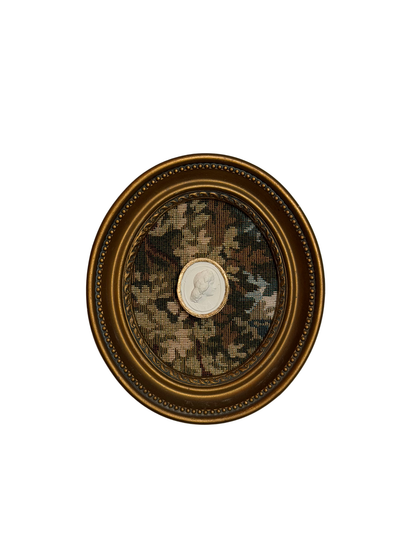 Framed Goddess Melpomene Intaglio