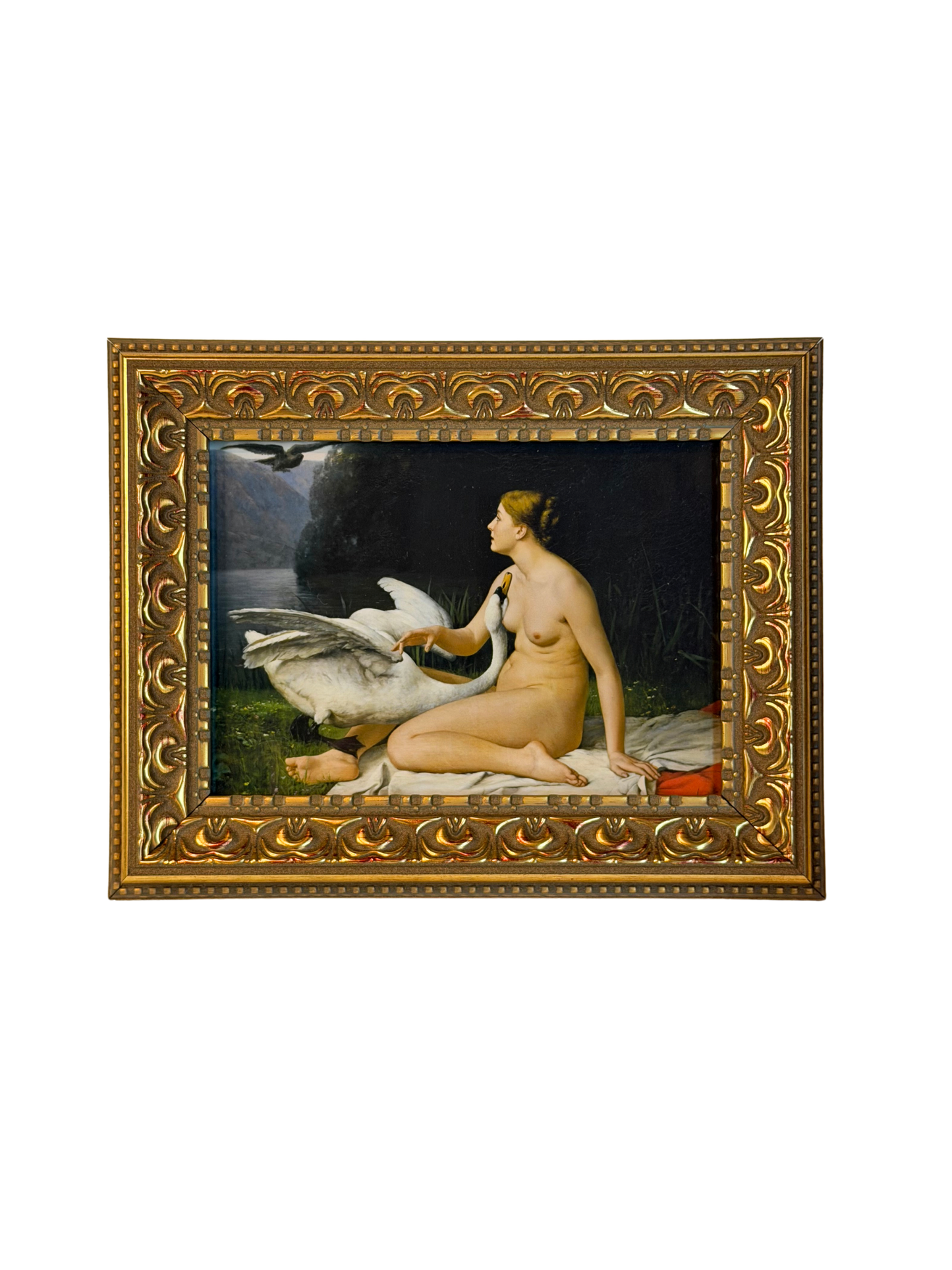 Framed Leda & Swan Giclee Print