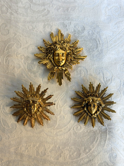 Sunburst Face Decorative Clock Pendulums