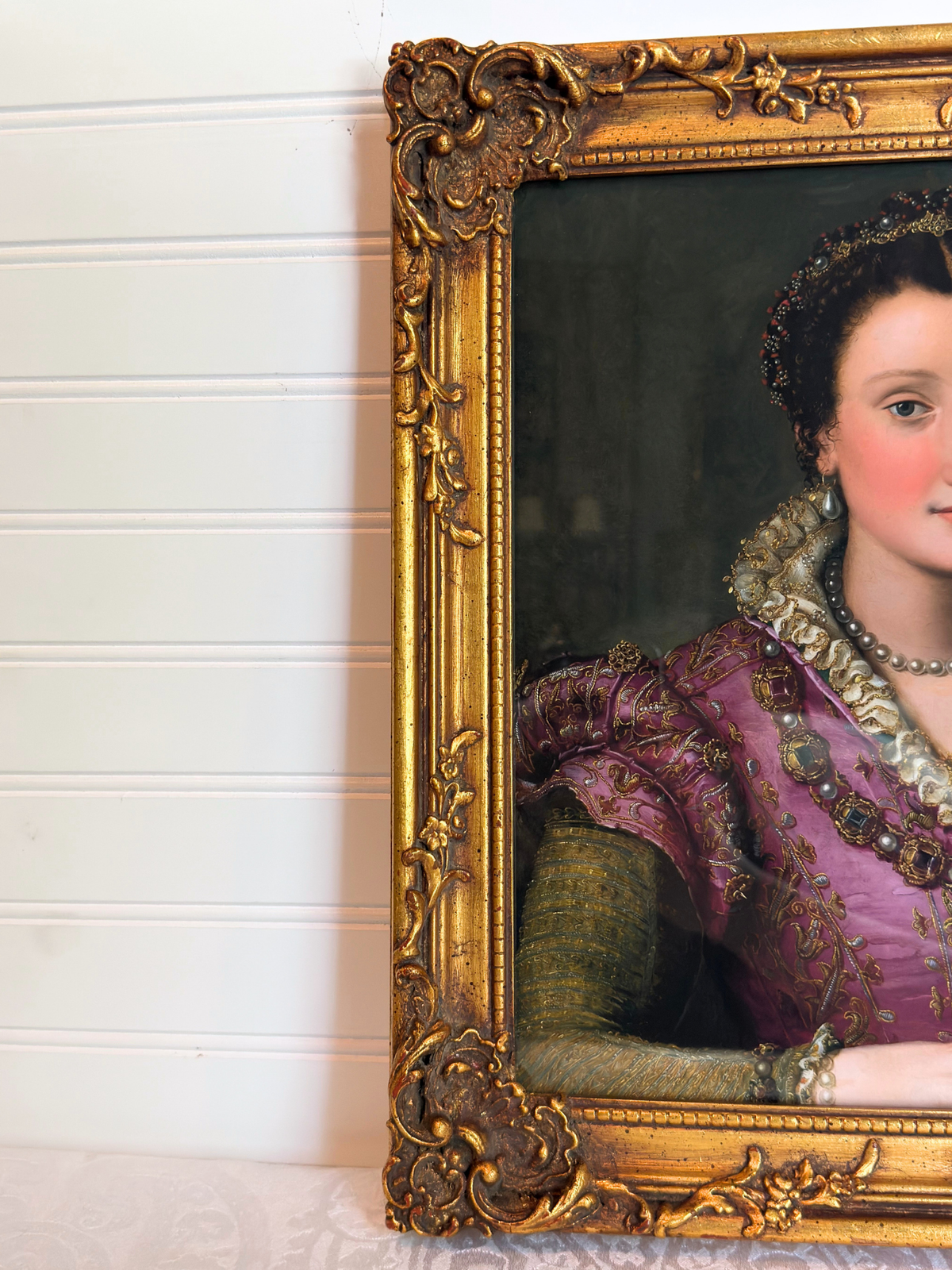 Framed Portrait of a Lady Giclee Print