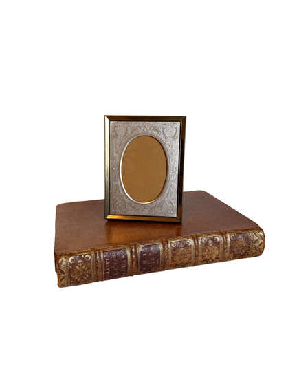 Gold  & Silver Metal Frame