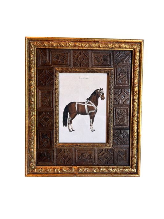Framed Horse Print