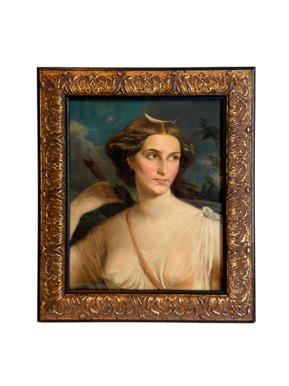 Framed Goddess Diana Giclee Print