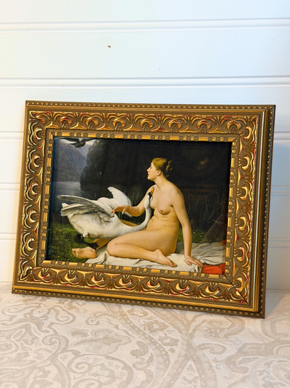 Framed Leda & Swan Giclee Print