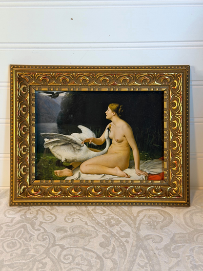 Framed Leda & Swan Giclee Print