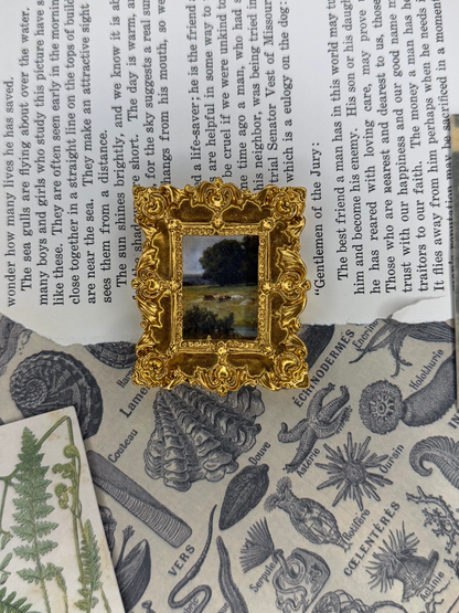Mini Cows Landscape Magnet
