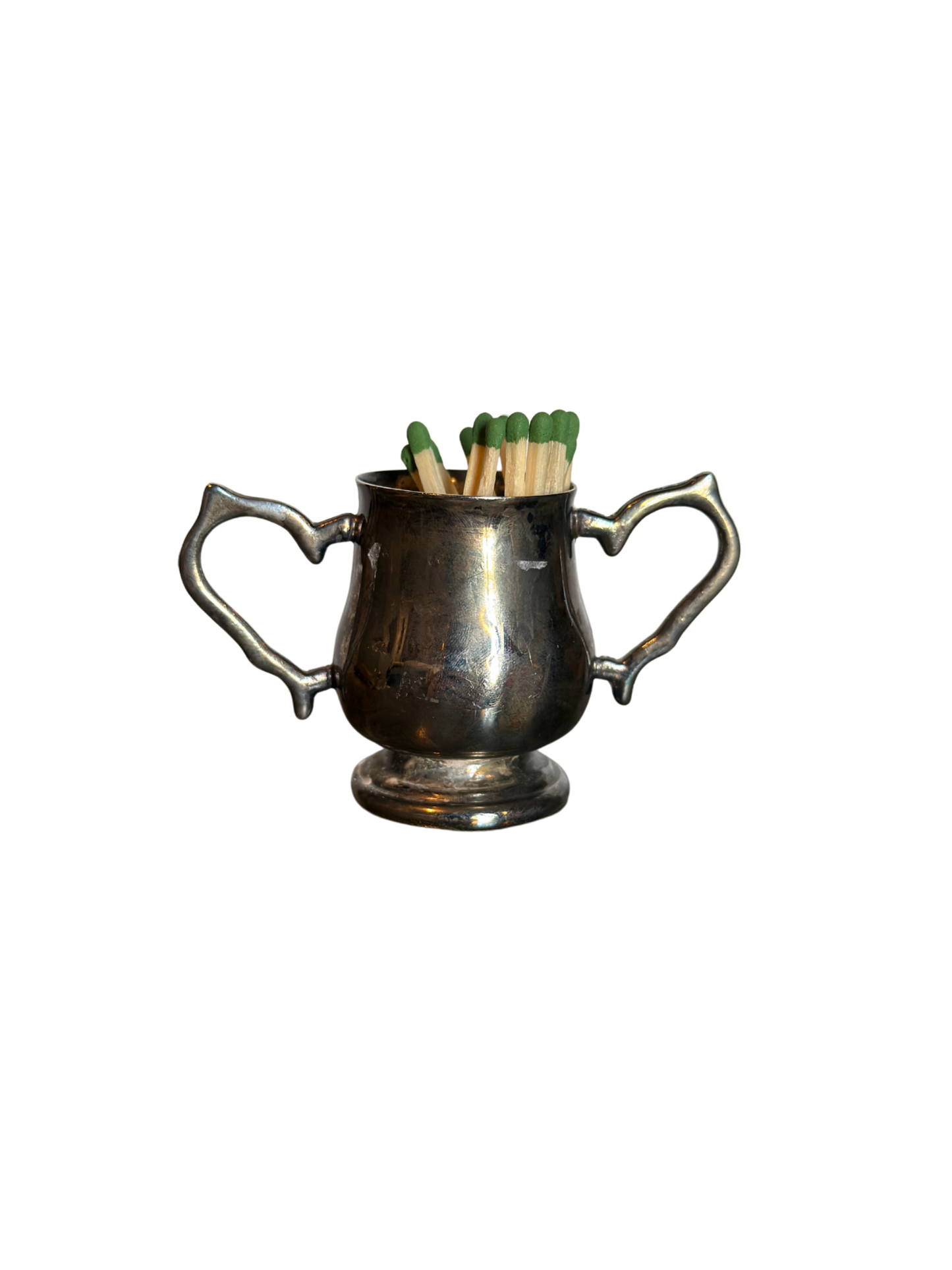 Silver Plated Matchstick Holder