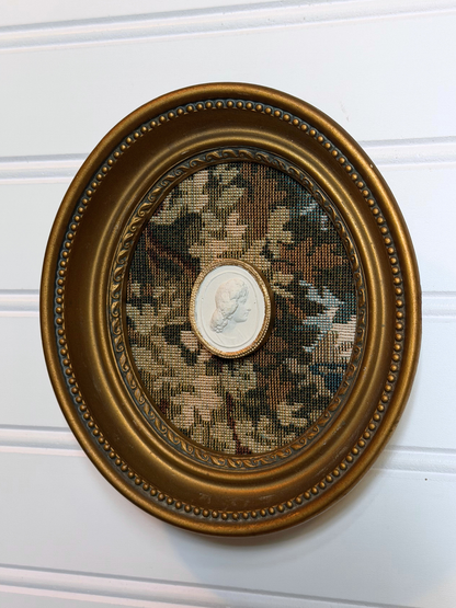 Framed Goddess Melpomene Intaglio