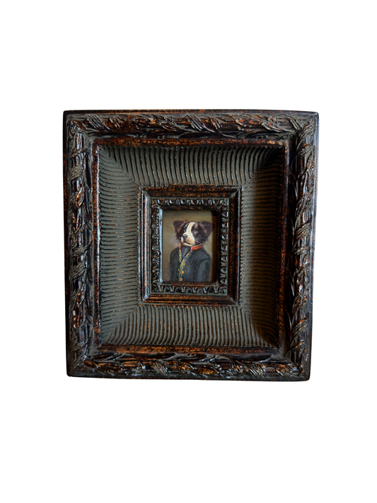 Portrait Of A Dog Painting