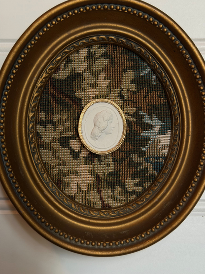 Framed Goddess Melpomene Intaglio