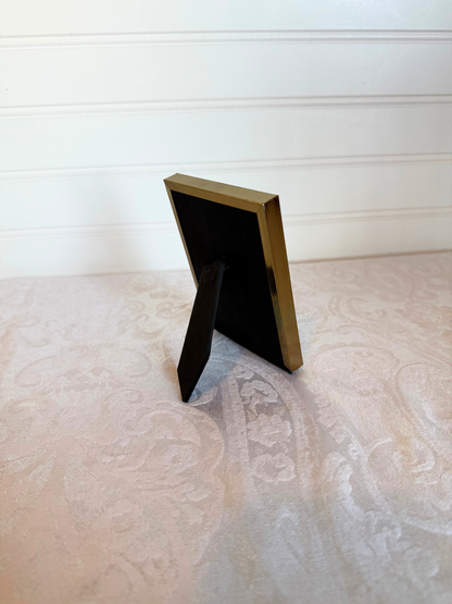Gold  & Silver Metal Frame