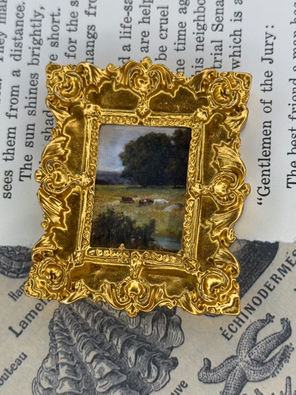 Mini Cows Landscape Magnet