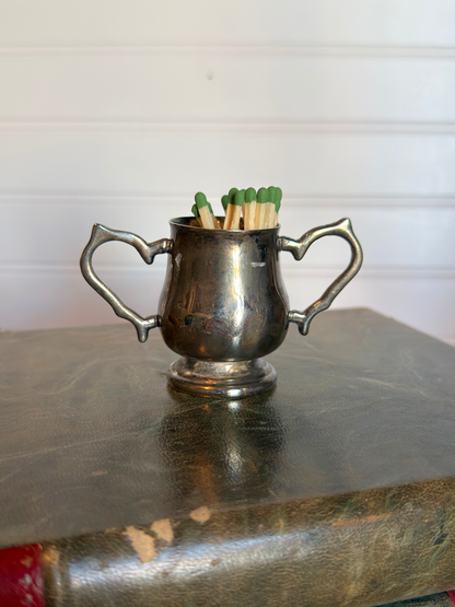 Silver Plated Matchstick Holder