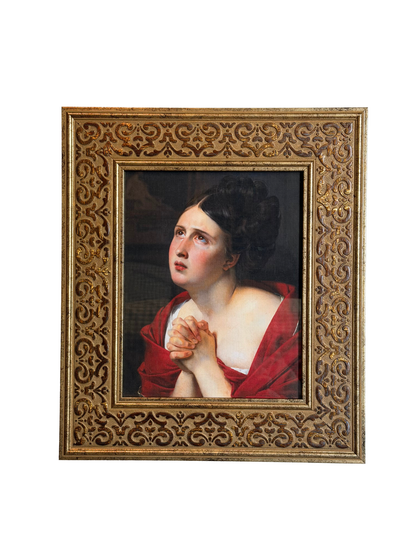 Framed La Suppliante Print