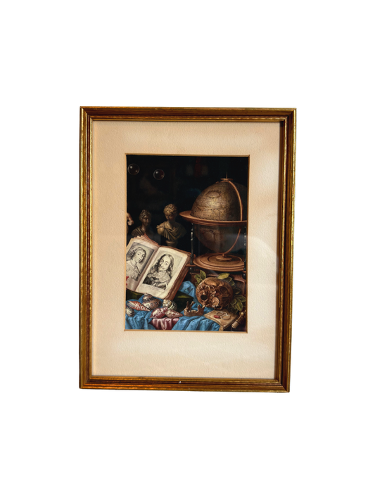 Framed Vanitas Still Life Giclee Print