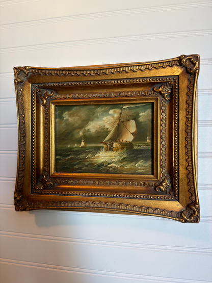 Ship Oil Painting #1