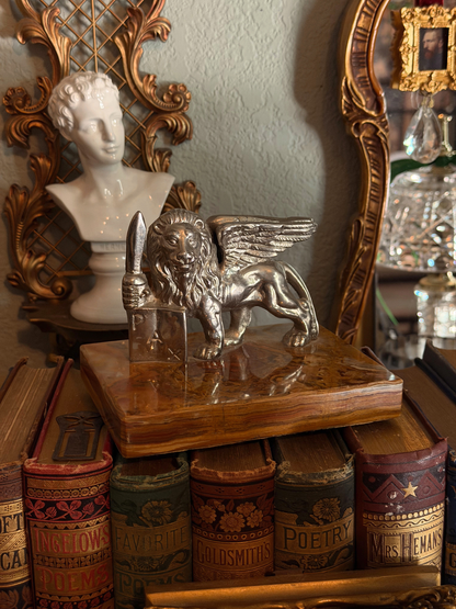 Winged Lion Figurine