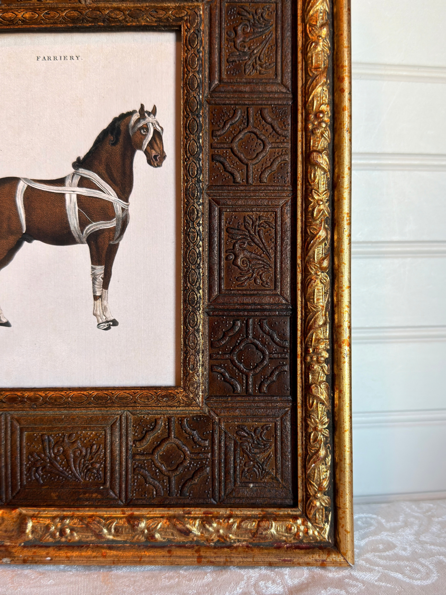 Framed Horse Print