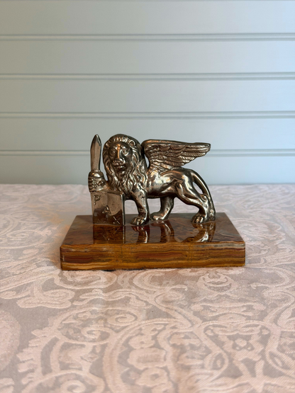 Winged Lion Figurine