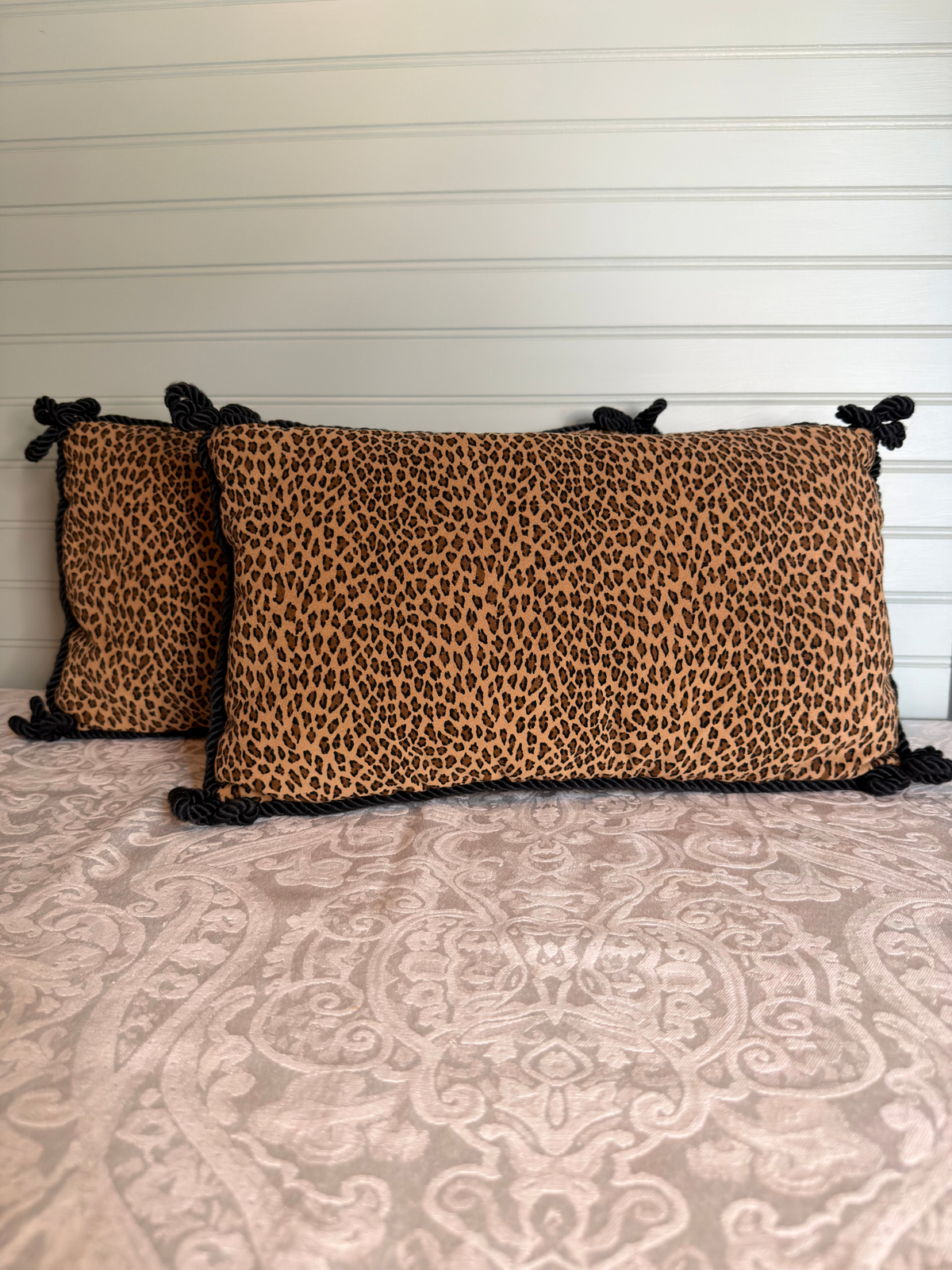 Leopard Print Throw Pillows