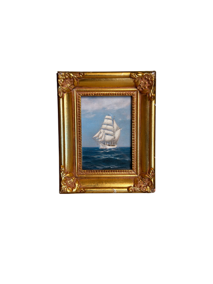 Framed Sailing Ship Print